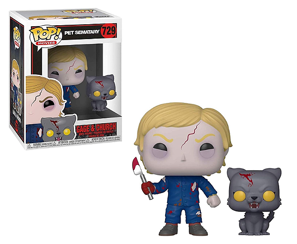 Funko Pop - Pet Sematary - Undead Gage and Church 729
