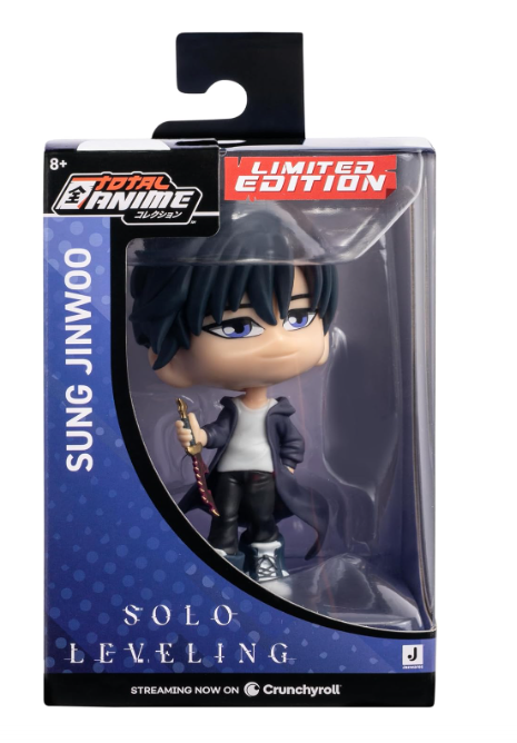 [PRÉ-VENDA] Total Anime Sung Jinwoo (Kawaii) - 4-Inch Scale Articulated Mini -Figure