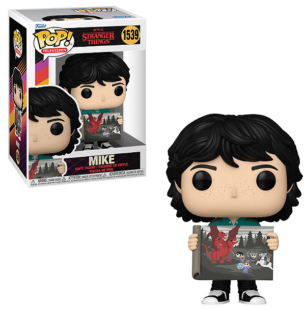 [PRÉ-VENDAS] FUNKO POP - NETFLIX: STRANGER THINGS - MIKE 1539