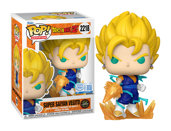 [PRÉ-VENDA] Funko Pop - Dragon Ball Z - Vegito (Powering Up) 2218 (Chase)
