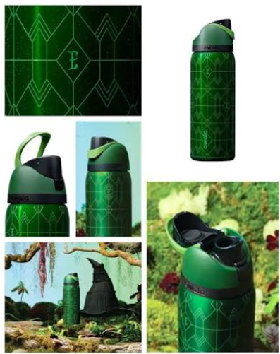 Garrafa Owala - Wicked For Good - Elphaba 947ML