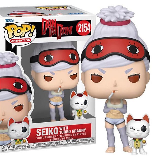 [PRÉ-VENDA] Funko Pop - Dandadan - Seiko with Turbo Granny 2154