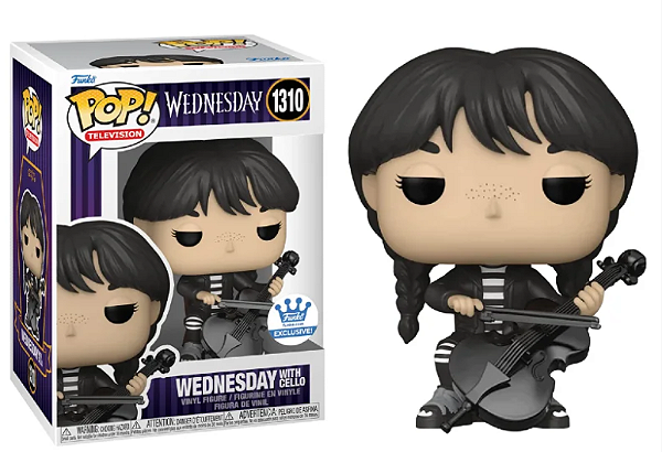 Funko Pop - Neflix: Wandinha Addams - Vandinha / Wednesday With Cello 1310
