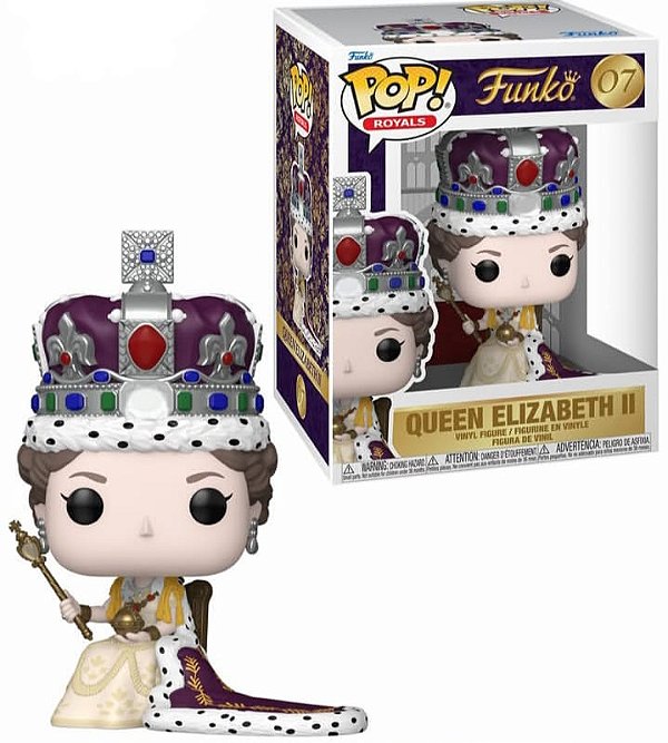 [PRÉ-VENDA] Funko Pop - Funko - Queen Elizabeth II 07