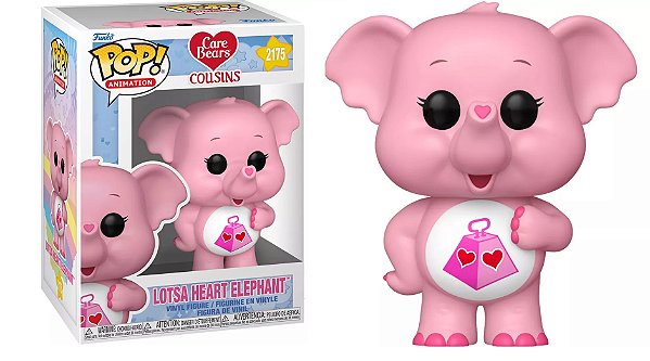 [PRÉ-VENDA] Funko Pop - Care Bears Cousins - Lotsa Heart Elephant 2175
