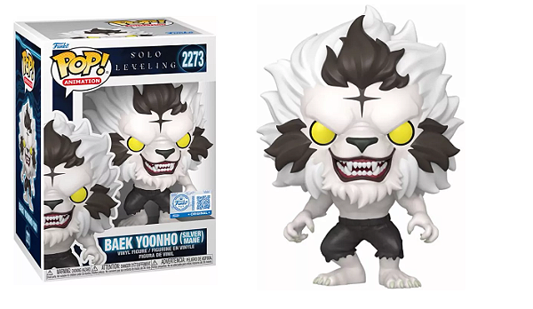 [PRÉ-VENDA] Funko Pop - Solo Leveling - Baek Yoonho (Silver Mane) 2273