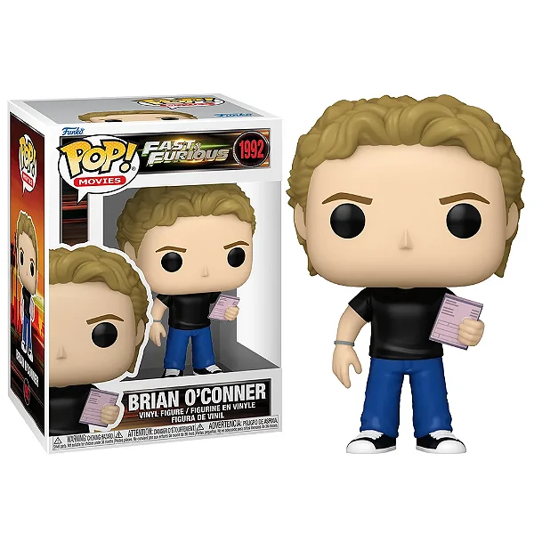 [PRÉ-VENDA] Funko Pop - Fast and Furious - Brian O'Conner 1992