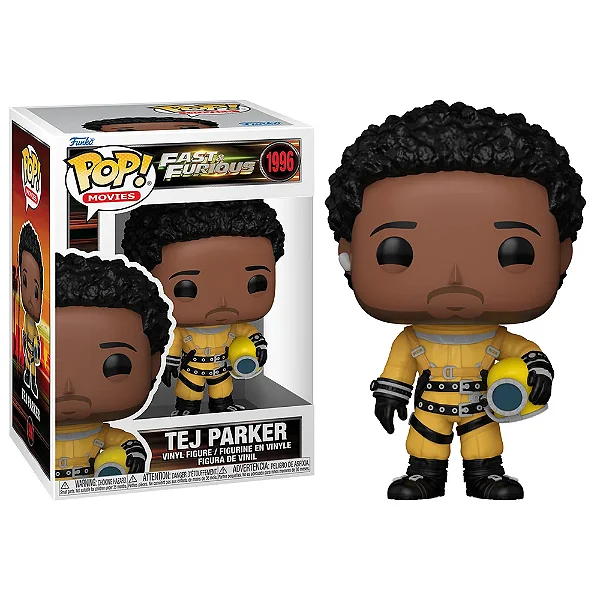 [PRÉ-VENDA] Funko Pop - Fast and Furious - Tej Parker 1996
