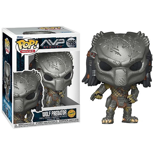 [PRÉ-VENDA] Funko Pop - AVP Alien vs Predator Requiem - Wolf Predator 1998 Chase
