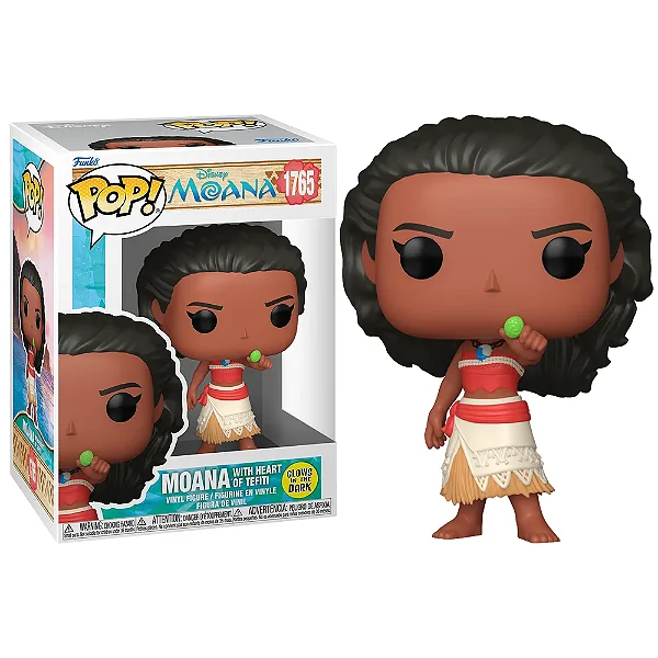 [PRÉ-VENDA] Funko Pop - Moana - Moana with Heart of Tefiti 1765 GITD
