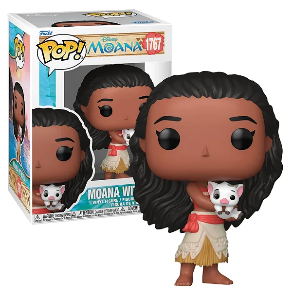 [PRÉ-VENDA] Funko Pop - Moana - Moana with Pua 1767