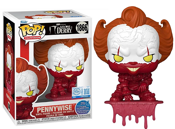 [PRÉ-VENDA] Funko Pop - Terror: It: Bem-Vindos a Derry - Blood Pennywise 1866