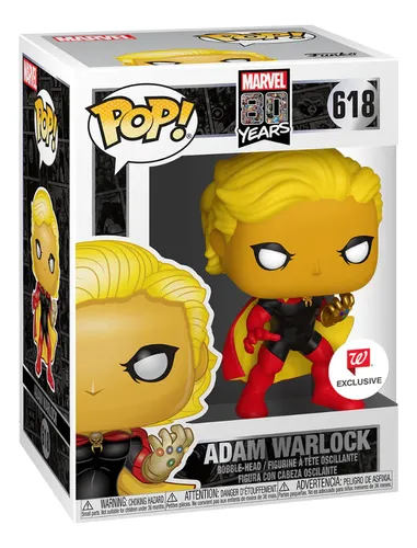 [*PRÉ-VENDA*] Funko Pop - Marvel: 80 Years - Adam Warlock 618 (W Exclusive)