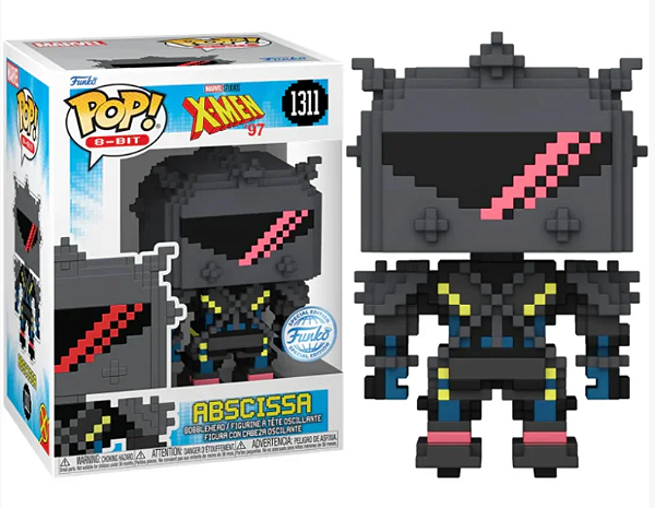 Funko Pop - Marvel X-Men - Abscissa 8-Bit 1311 (CAIXA DANIFICADA)