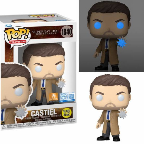 [PRÉ-VENDA] Funko Pop - Supernatural - Castiel 1840 GITD