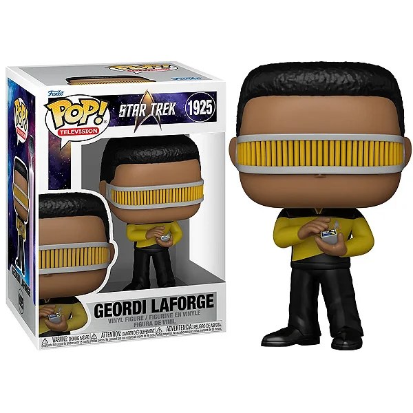 [PRÉ-VENDA] Funko Pop - Star Trek - Geordi Laforge 1925