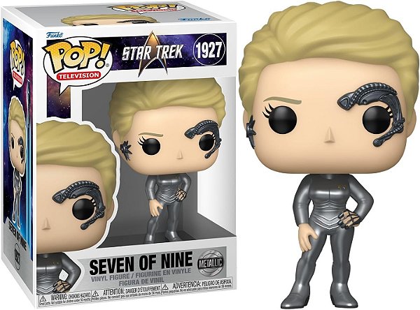 [PRÉ-VENDA] Funko Pop - Star Trek - Sever of Nine 1927 Mettalic