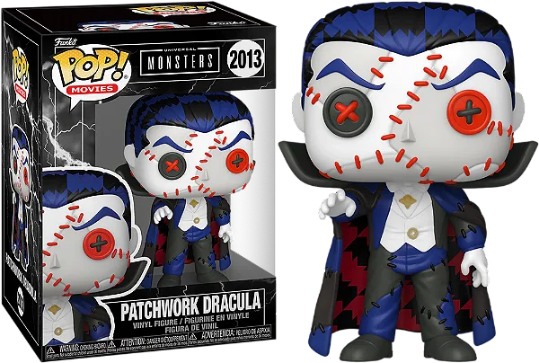 [PRÉ-VENDA] Funko Pop - Monsters - Patchwork Drakula 2013