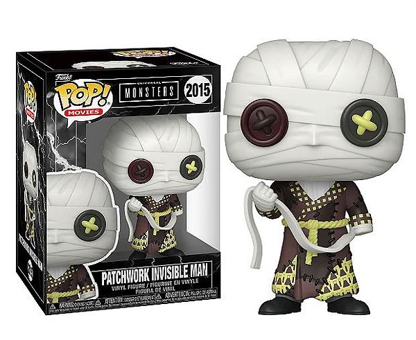 [PRÉ-VENDA] Funko Pop - Monsters - Patchwork Invisible Man 2015