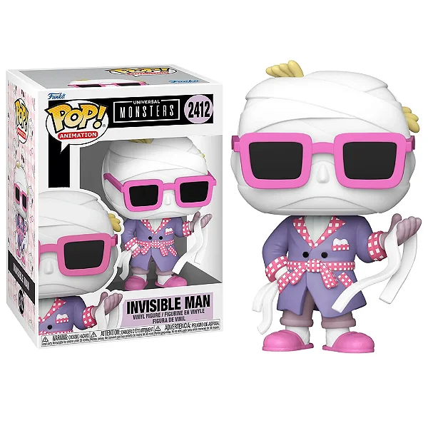 [PRÉ-VENDA] Funko Pop - Monsters - Invisible Man 2412