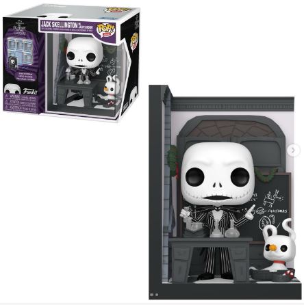 [PRÉ-VENDA] Funko Pop - The Nightmare Before Christmas - Nook Jack Skellington in Jack's Room