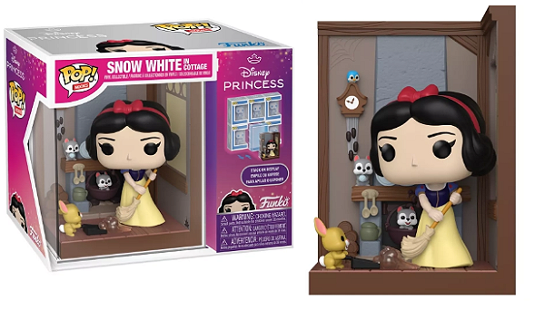 [PRÉ-VENDA] Funko Pop - Disney Princess - Nook Snow White in Cottage