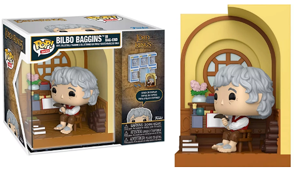 [PRÉ-VENDA] Funko Pop - The Lord of The Rings - Nook Bilbo Baggins in Bag-End