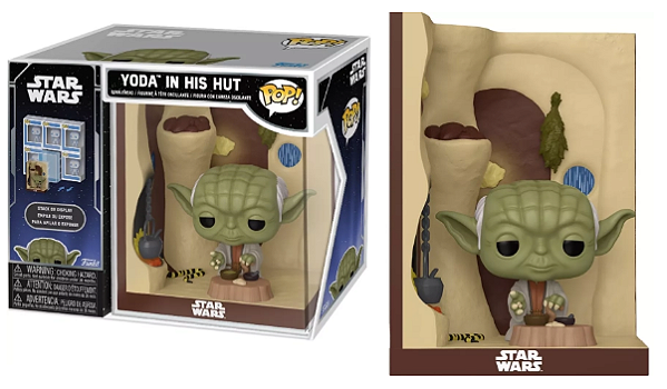[PRÉ-VENDA] Funko Pop - Star Wars - Nook Yoda in His Hut