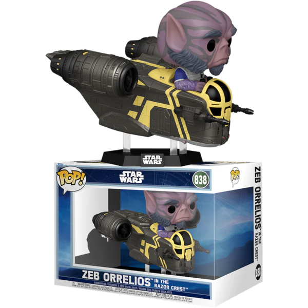 [PRÉ-VENDA] Funko Pop - Star Wars - Zeb Orrelios and the Razor Crest 838