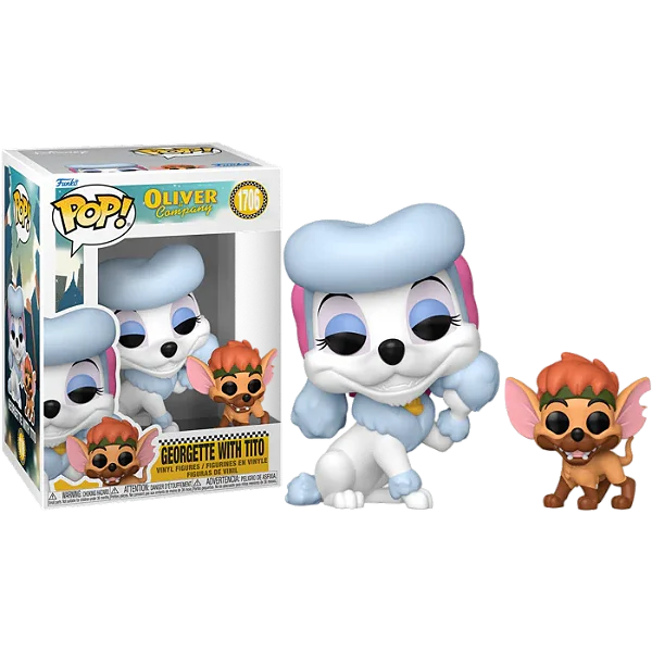 [PRÉ-VENDA] Funko Pop - Oliver and Company - Georgette with Tito 1706