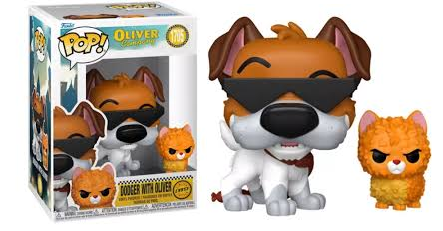 [PRÉ-VENDA] Funko Pop - Oliver and Company - Dodger with Oliver 1705 Chase