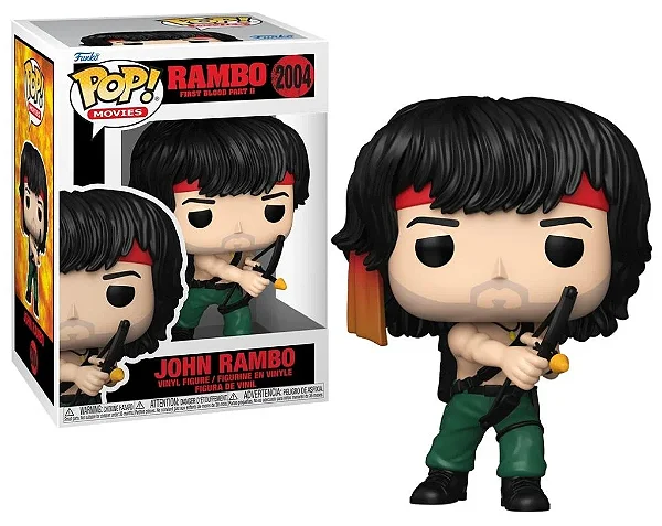 [PRÉ-VENDA] Funko Pop - Rambo First Blood II - John Rambo 2004