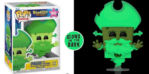 Funko Pop - The SpongeBob Movie - SpongeBob as the Flying Dutchman 1943 (GITD)