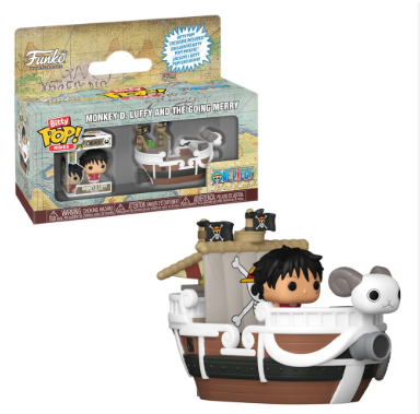 Funko Bitty Rides - One Peices - Monkey D. Luffy and The Going Merry