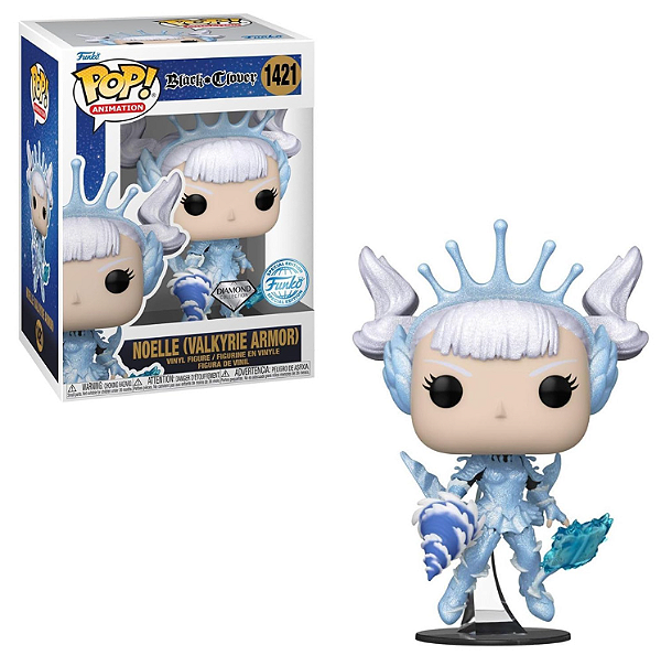 [PRÉ-VENDA] Funko Pop - Black Clover - Noelle Valkyrie Armor 1421 (Diamond)