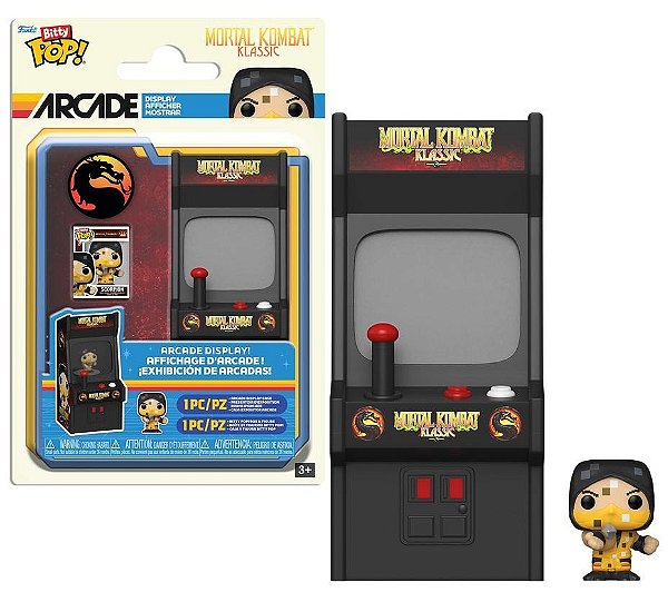 [PRÉ-VENDA] Funko Pop - Mortal Kombat - Bitty Arcade Scorpion