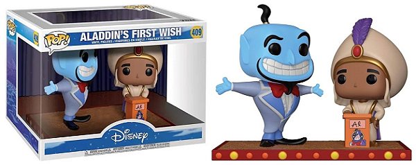 Funko Pop - Disney - Aladdin's First Wish 409 (Danos na caixa)