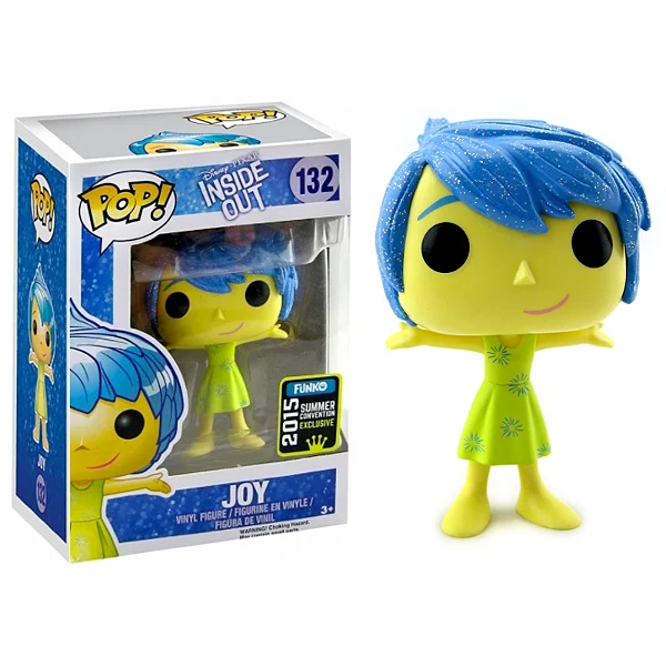 [PRÉ-VENDA] Funko Pop -Inside Out - Joy 132 (SDCC15)
