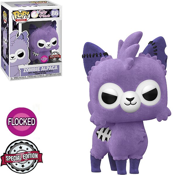 Funko Pop - Tasty Peach - Zombie Alpaca 86 (Special Edition) Flocked