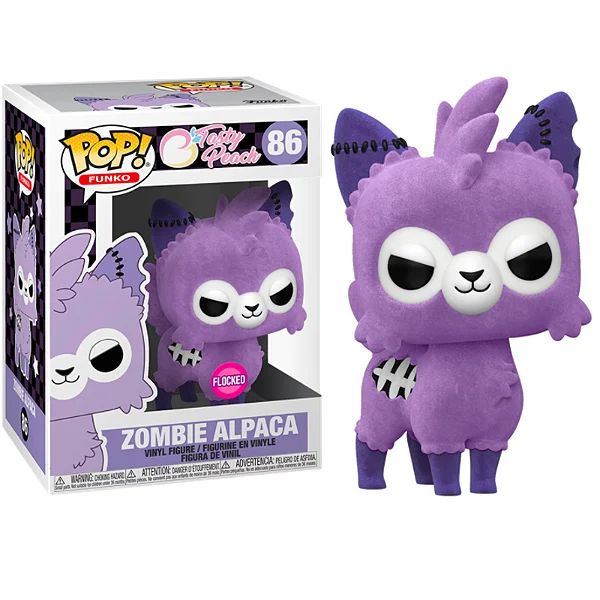 Funko Pop - Tasty Peach - Zombie Alpaca 86 Flocked