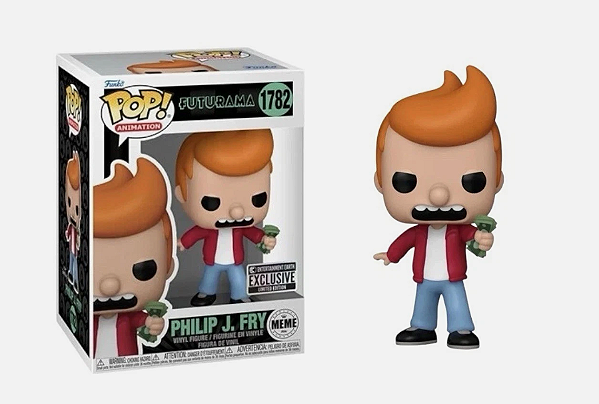 Funko Pop - Futurama - Philip J. Fry 1782 (Meme )