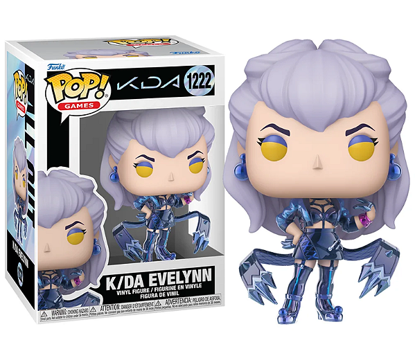 [PRÉ-VENDA] Funko Pop - Games : League Of Legends - K/DA Evelynn 1222