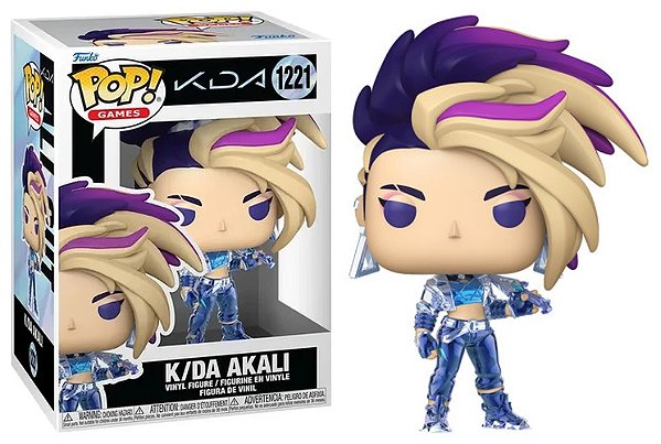 Funko Pop - K/DA - K/DA Akali 1221 Metallic