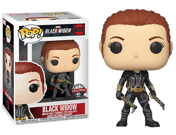 [PRÉ-VENDA] Funko Pop - Marvel :Viuva Negra - Black Widow 609