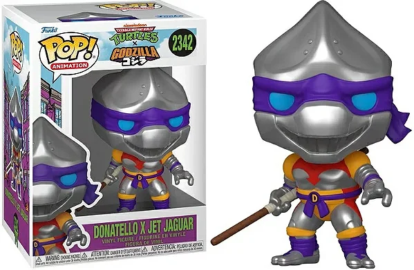 [PRÉ-VENDA] Funko Pop - Teenage Mutant Ninja Turtles x Godzilla - Donatello x Jet Jaguar 2342
