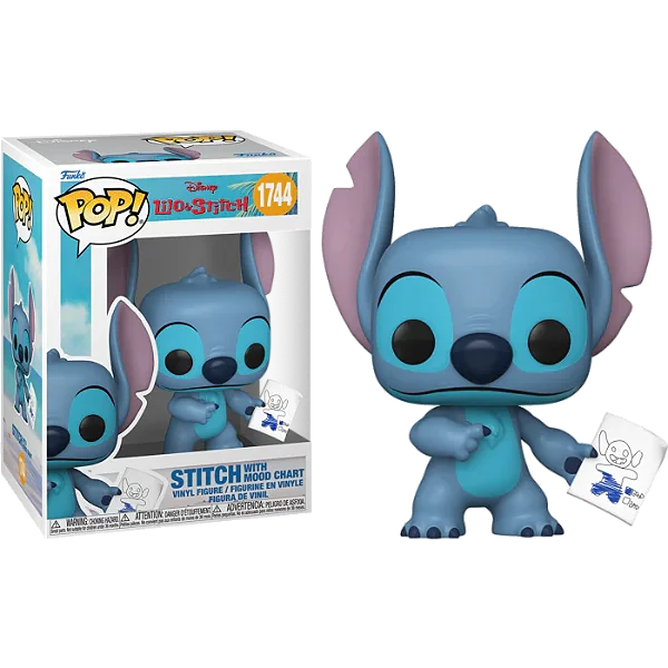 [PRÉ-VENDA] Funko Pop - Lilo & Stitch - Stitch with Mood Chart 1744