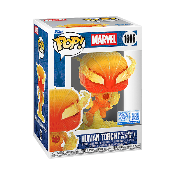 [PRÉ-VENDA] Funko Pop - Marvel Mash-Up - Human Torch (Spider-Man Mash-Up) 1606