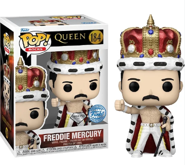 [PRÉ-VENDA] Funko Pop - Rocks: Queen - Freddie Mercury 184 (Diamond)