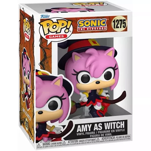 [PRÉ-VENDA] Funko Pop - Sonic The Hedgehog - Amy as Witch 1275