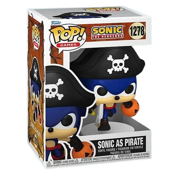 [PRÉ-VENDA] Funko Pop - Sonic The Hedgehog - Sonic as Pirate 1278